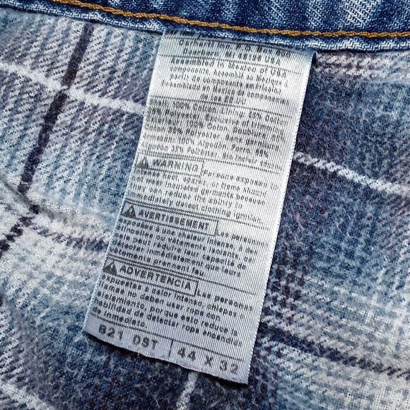 *READ* Carhartt Flannel Lined Relaxed Fit Work Jeans - Size 44x32 (Fits 44x31) - Picture 9 of 12